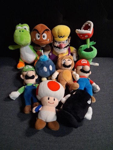 Lotto 10x peluche super mario - 10x,