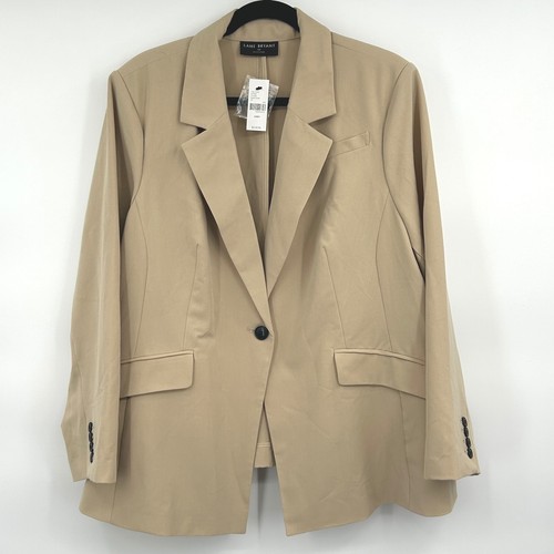 Wms plus size modern tan - plus,