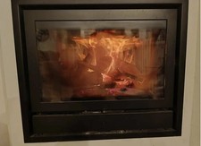 inserto camino a legna ventilato Edilkamin 