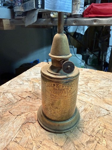 Lampe pigeon originale ottone - lampe,