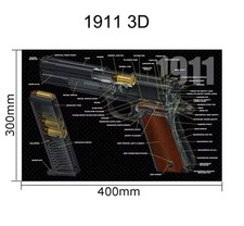 Tappetino 1911 3d Per Pulizia