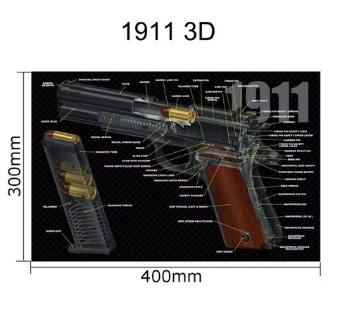 Tappetino 1911 per pulizia - tappetino,