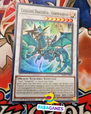 ?? YU GI OH CAVALIERE DRAGUNITA' - GORMFAOBHAR – BLVO IT045 SUPER RARA – ITA