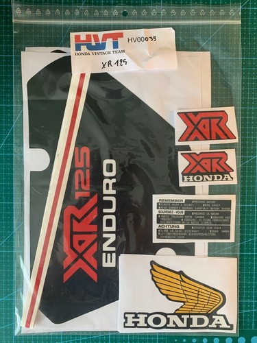 Honda 125 stickers - honda,