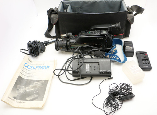 Sony ccd f550e videocamera - sony, ccd-f550e