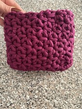 Pochette Fatta A Mano Viola 