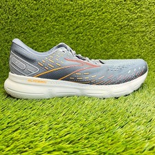 Brooks Glycerin 20 Mens Size 13 Gray Orange Athletic Running Shoes Sneakers