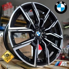 ✅M 25 Kit 4 Cerchi in Lega 8,5+9,5 x 19 Compatibili con BMW X3 g01 X4 g02 iX iX3