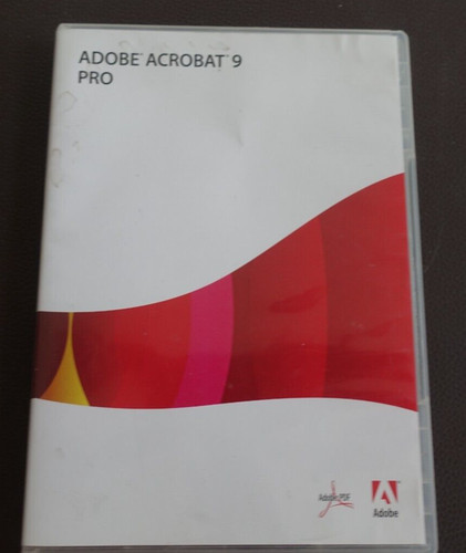 Adobe acrobat professional - acrobat, 9