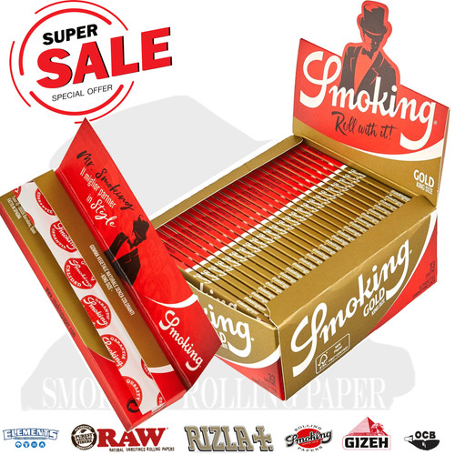 Cartine smoking gold king - cartine,