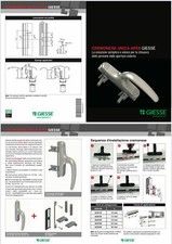 MANIGLIA CREMONESE GIESSE PER