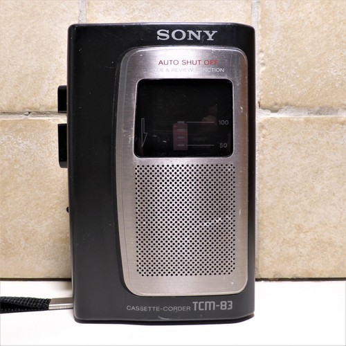 Sony tcm walkman - sony, tcm-83