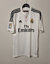 REAL MADRID MAGLIA ADIDAS HOME JERSEY TRIKOT MAILLOT SHIRT 2014-2015 FOOTBALL 