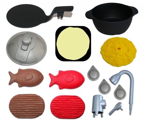 Smoby e14102 accessori - accessori, cucina
