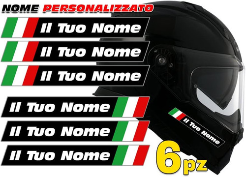 Adesivi per casco - casco, kit