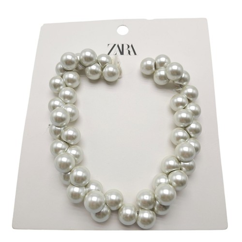 Collana zara bianca - zara, finta