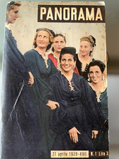 PANORAMA (Rivista) 1939, anno 1° q.si cpl 1-17 +2 n° 1940