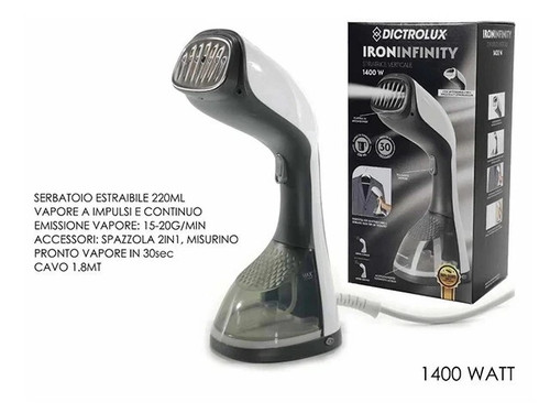 Stiratrice verticale 1400w - verticale,