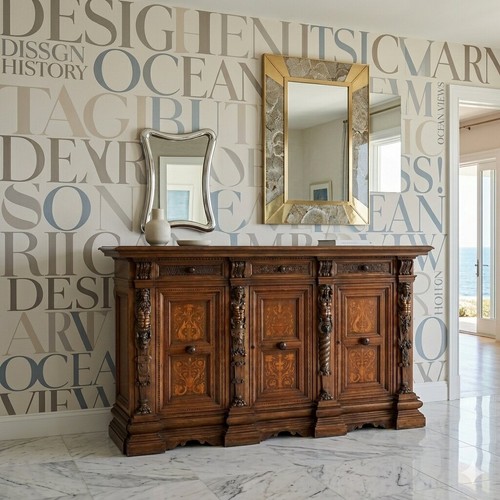 Credenza antica stile - credenza,