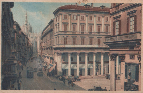Cartolina milano lombardia - ,