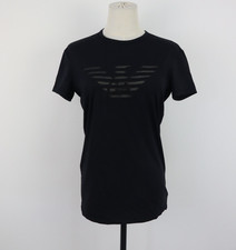 EMPORIO ARMANI MAGLIA DONNA TG. M WOMAN CASUAL VINTAGE T-SHIRT TOP NYLON