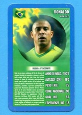 (N12) TOP TRUMPS European Football STARS 2006 -CARD- RONALDO - BRASILE