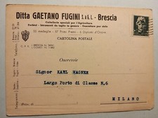 Brescia - Ditta Daetano Fugini - Coltellerie speciali per l'Agricoltura ecc...