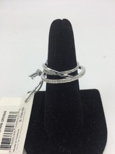 Anello SWAROVSKI tono argento