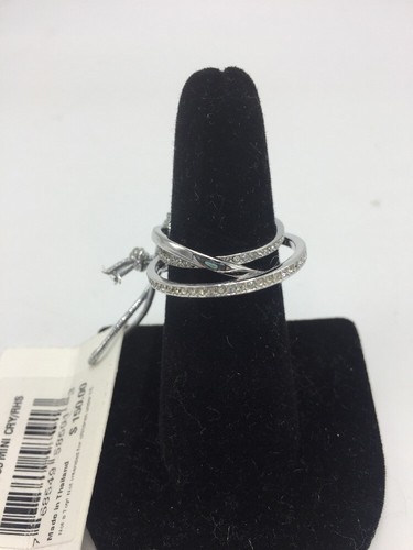 Anello swarovski tono - swarovski, argento