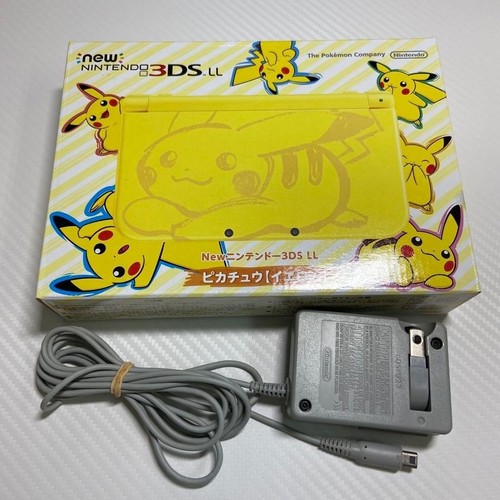 Nintendo new 3ds - ll, pikachu