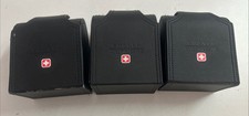 Lotto 3 Box Orologio Hanova Swiss Military Astuccio Cofanetto Custodia Scatola