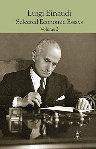 Luigi einaudi selected - luigi, einaudi: