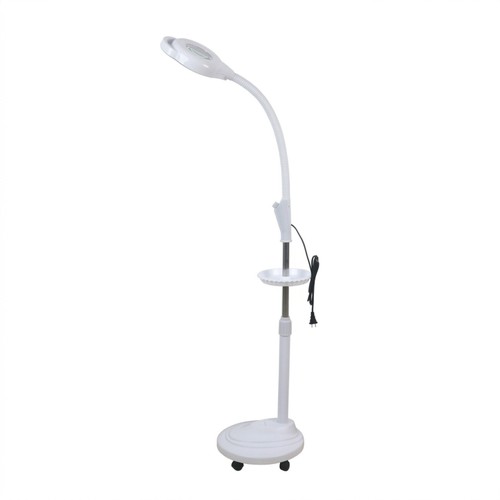 Lampada terra con lente - da,