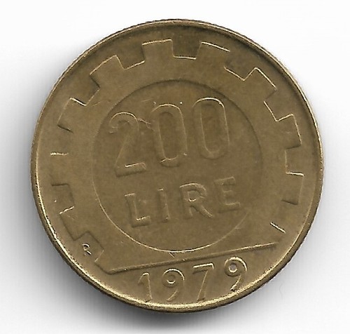 Italy 200 lire - italy, km#