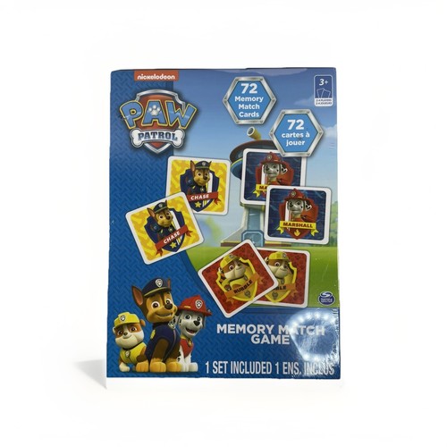 Paw patrol memory match game - match,