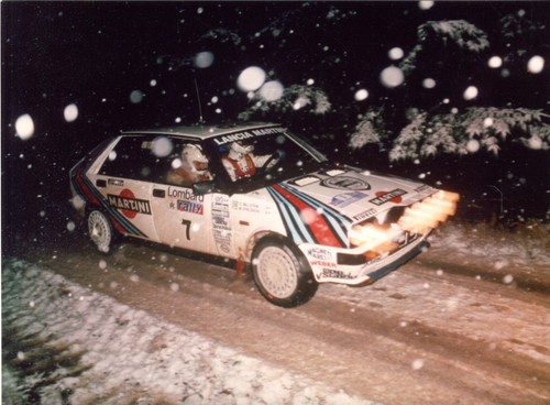 Lancia delta auto - delta, hf
