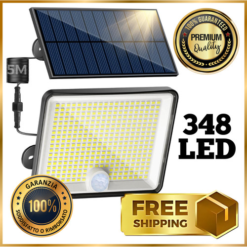 Panello solare luce - solare, led