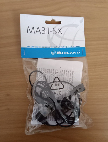 Microfono auricolare midland - auricolare,