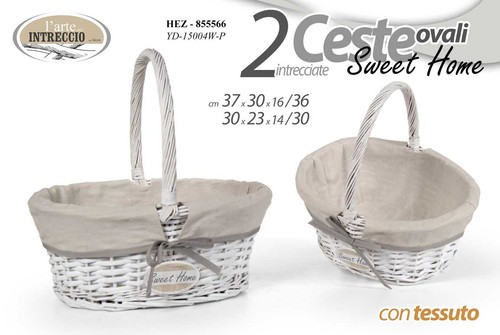 Ceste ovali vimini - ceste, manico