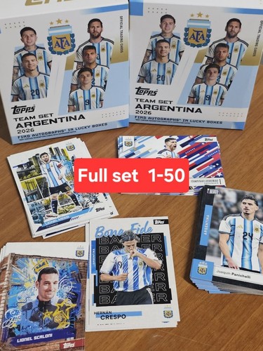 Topps team set - set, argentina