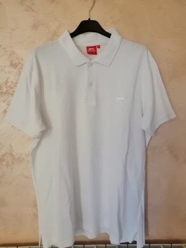 Polo bianca uomo con - , colletto