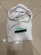 Felpa Diesel Uomo Bianca -