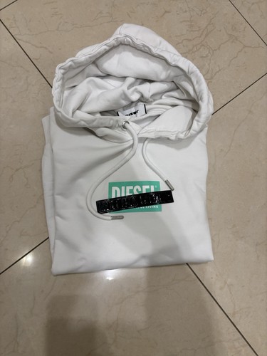 Felpa diesel uomo bianca - uomo,