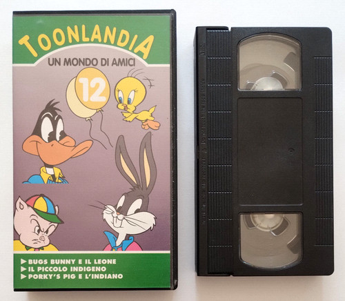 Vhs toonlandia mondo di - toonlandia,