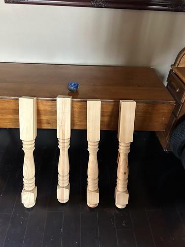 Gambe tavolo fattoria pino
