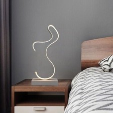 Lampada da tavolo curva LED