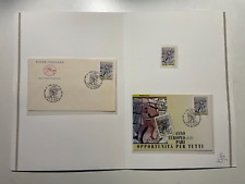 2007 Folder Grandi Eventi Filatelici Pari Opportunità per Tutti