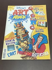 ART ATTACK N°20 OTTOBRE 2003 DISNEY VINTAGE SENZA STACCA E GIOCA