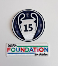 Set patch UEFA Champions League Champions - Real Madrid - 2024-25 Mbappé