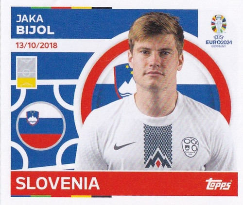 Adesivo topps uefa euro 2024 - adesivo,
